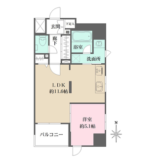 ＧＲＥＥＮ　ＰＡＲＫ　ＧＩＮＺＡ　Ｅｓｔの間取図