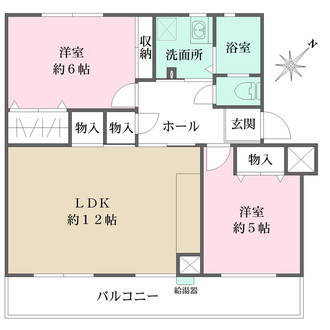 横浜保土ケ谷ハイツの間取図
