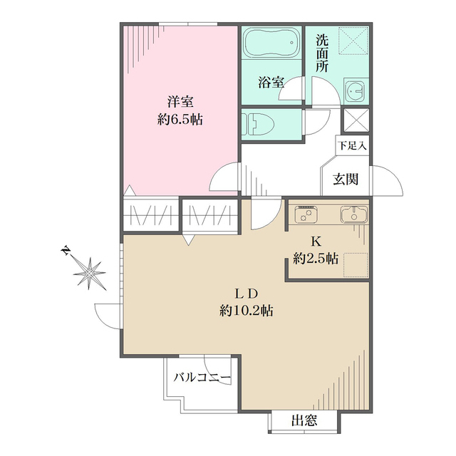 グランディオッソの間取図