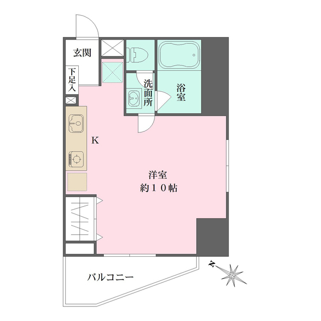 クリーンホームツルオカの間取図