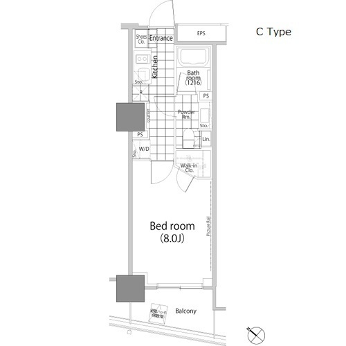 パークハビオ赤坂タワーの間取図