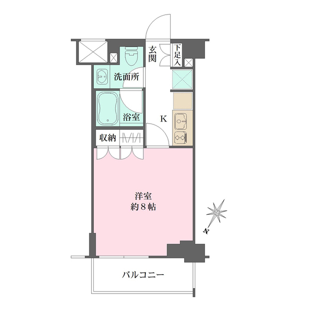 ザ・パークハビオ三軒茶屋テラスの間取図