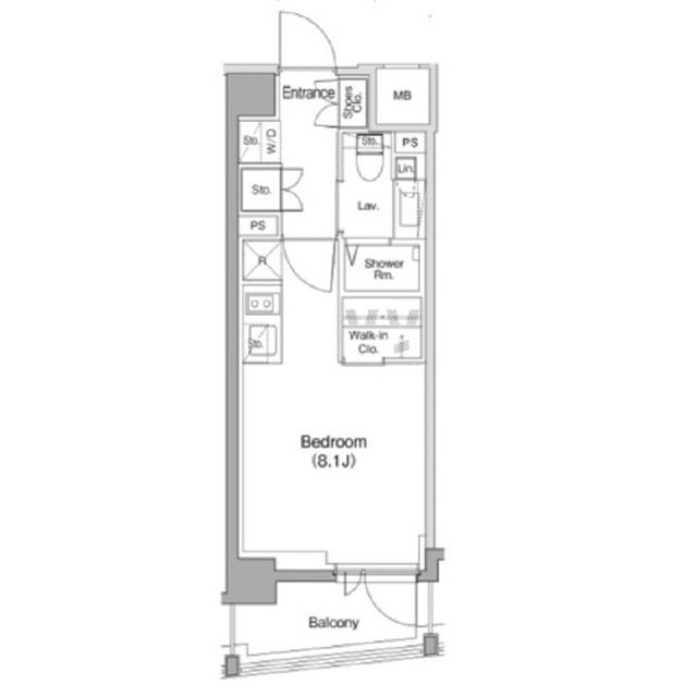 ザ・パークハビオ南大井の間取図