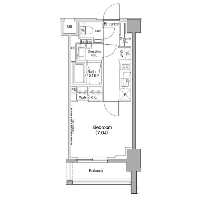 ザ・パークハビオ神泉の間取図
