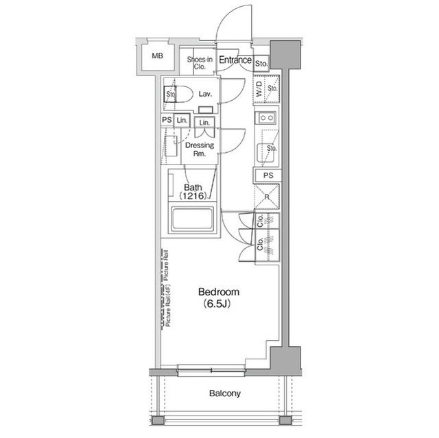 ザ・パークハビオ神泉の間取図