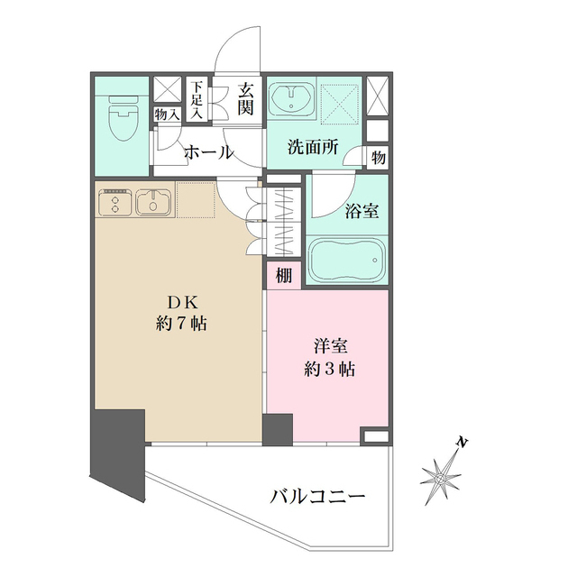 ミュプレ表参道の間取図