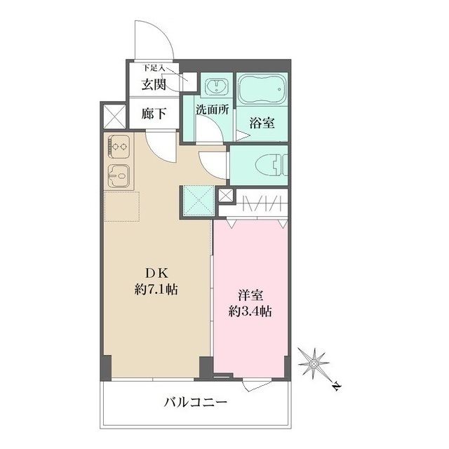WHARF西馬込の間取図