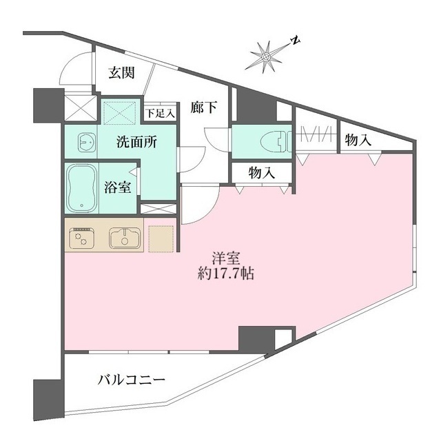 コスモリード雪が谷大塚の間取図