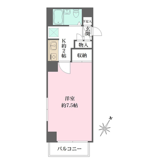 メゾン・ド・ボックスの間取図