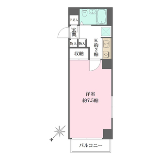メゾン・ド・ボックスの間取図
