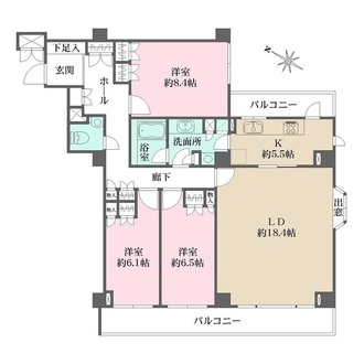 深沢ホームズの間取図