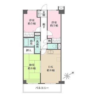 クレセントパレス東大井の間取図