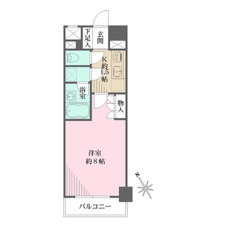 藤和シティホームズ目黒青葉台の間取図