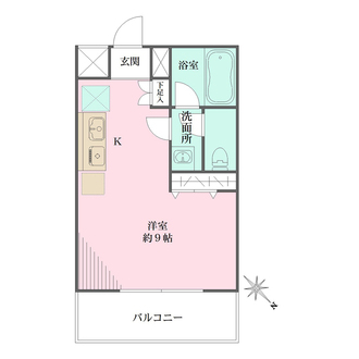 クリーンホームツルオカの間取図