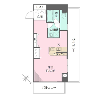 クリーンホームツルオカの間取図