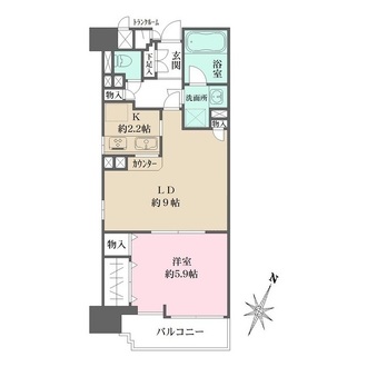 ユニーブル田町の間取図
