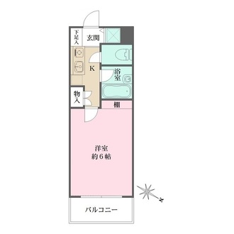 菱和パレス駒沢大学の間取図