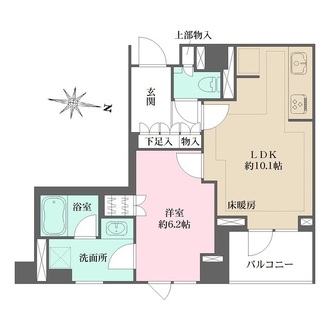 パークハウス中目黒の間取図