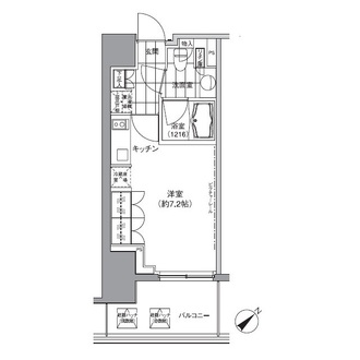 パークハビオ渋谷の間取図