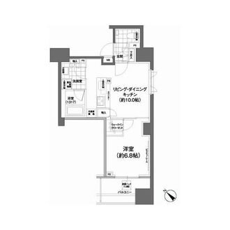 パークハビオ武蔵小山の間取図