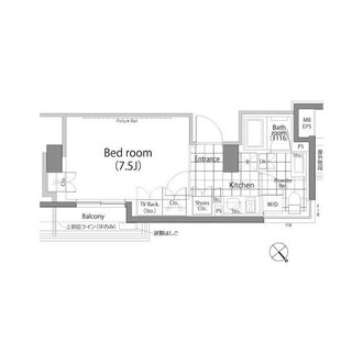 パークハビオ中目黒の間取図