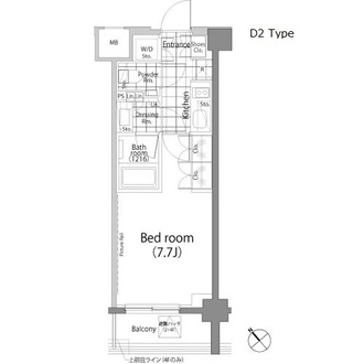 パークハビオ中目黒の間取図