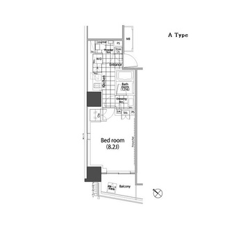 パークハビオ赤坂タワーの間取図