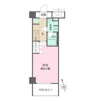 フィオレンテ田園調布の間取図