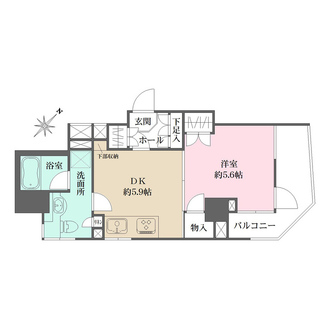 ジェイパーク渋谷イーストスクエアの間取図