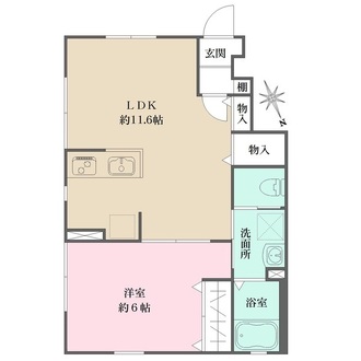 セントラル萩中の間取図