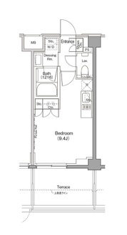 ザ・パークハビオ三軒茶屋テラスの間取図