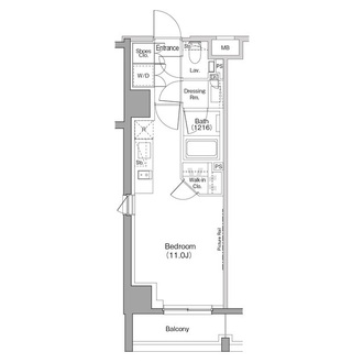 ザ・パークハビオ恵比寿プレイスの間取図