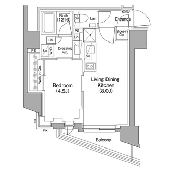 ザ・パークハビオ蒲田の間取図