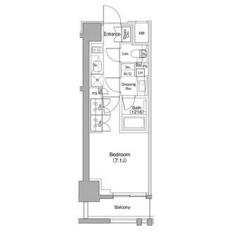 ザ・パークハビオ碑文谷の間取図