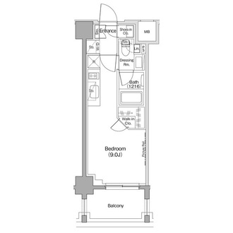 ザ・パークハビオ西大井の間取図