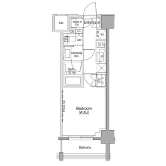 ザ・パークハビオ西大井の間取図