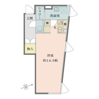 Ｓｏｌａｎａ　Ｔａｋａｎａｗａｄａｉの間取図