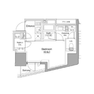 ザ・パークハビオ南大井の間取図