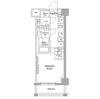 ザ・パークハビオ神泉の間取図