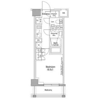 ザ・パークハビオ神泉の間取図