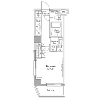 ザ・パークハビオ神泉の間取図