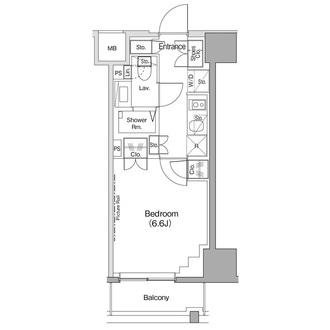 ザ・パークハビオ目黒桜邸の間取図