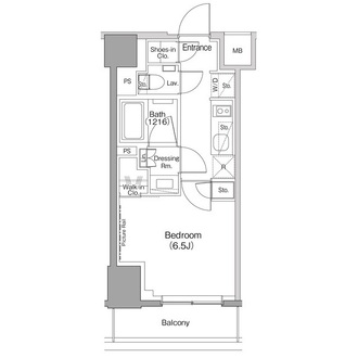 ザ・パークハビオ目黒桜邸の間取図