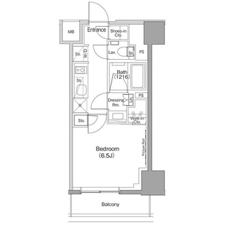 ザ・パークハビオ目黒桜邸の間取図