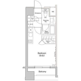 ザ・パークハビオ荏原中延プレイスの間取図