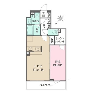 ＷＨＡＲＦ西馬込の間取図