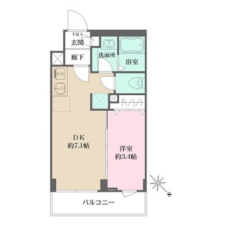 ＷＨＡＲＦ西馬込の間取図