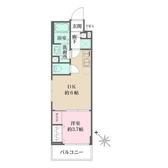 ＷＨＡＲＦ西馬込の間取図