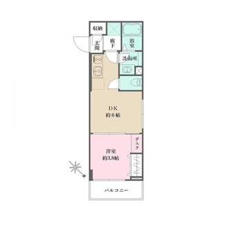 ＷＨＡＲＦ西馬込の間取図