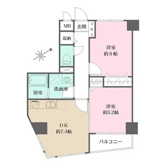 コスモリード雪が谷大塚の間取図